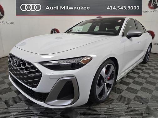 Glacier White Metallic 2026 Audi S5 3.0T Premium Plus