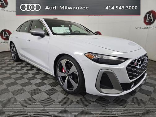 Glacier White Metallic 2026 Audi S5 3.0T Premium Plus