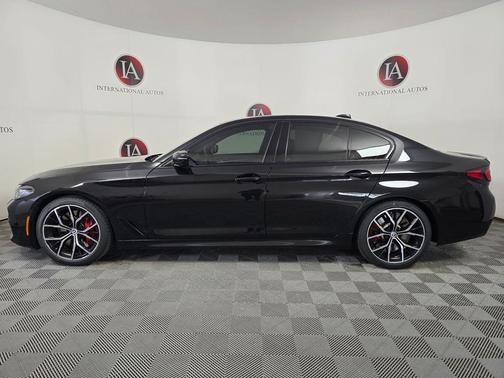 Black Sapphire Metallic 2023 BMW M550 i Xdrive