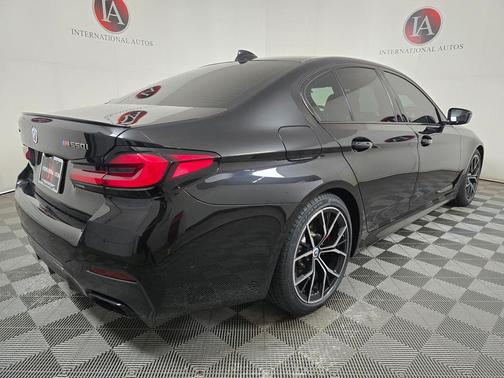 Black Sapphire Metallic 2023 BMW M550 i Xdrive