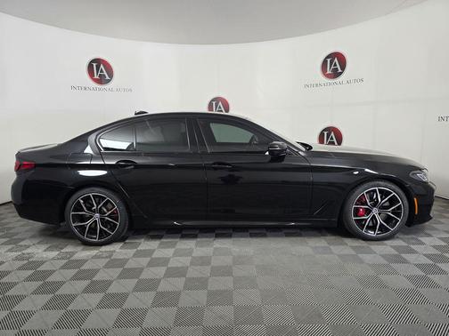 Black Sapphire Metallic 2023 BMW M550 i Xdrive
