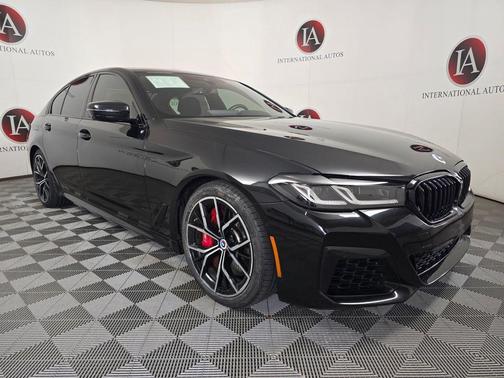 Black Sapphire Metallic 2023 BMW M550 i Xdrive