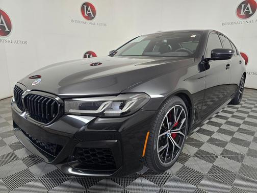 Black Sapphire Metallic 2023 BMW M550 i Xdrive