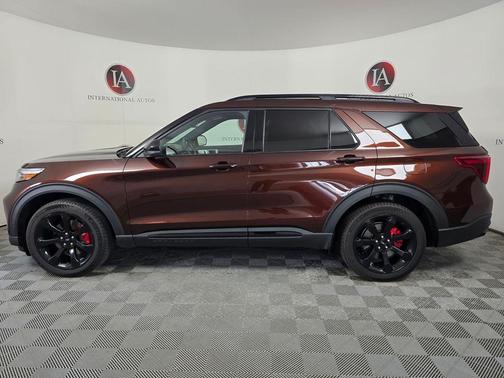 Rich Copper Metallic Tinted Clearcoat 2020 Ford Explorer ST