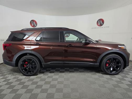 Rich Copper Metallic Tinted Clearcoat 2020 Ford Explorer ST