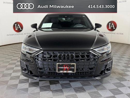 Mythos Black Metallic 2023 Audi A8 L 55 TFSI quattro Tiptronic