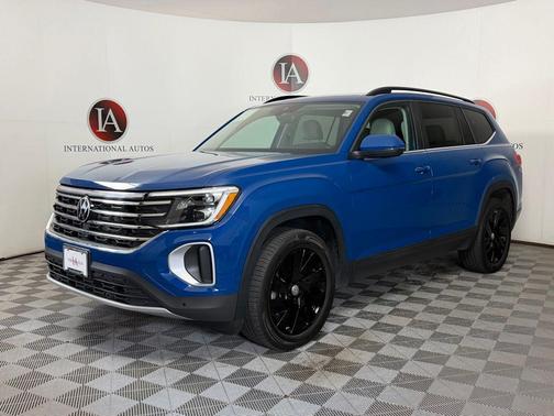 Mountain Lake Blue Metallic 2025 Volkswagen Atlas 2.0T SE w/Technology 4MOTION