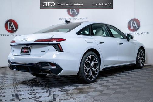 White 2026 Audi A6 Premium Plus quattro S tronic