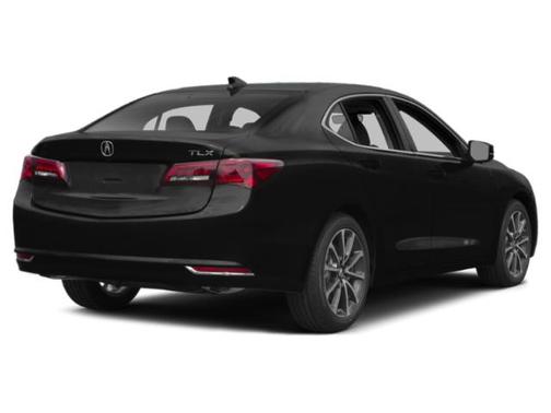 Crystal Black Pearl 2015 Acura TLX V6 Tech