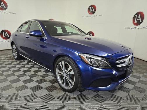 Blue 2018 Mercedes-Benz C-Class C 300 4MATIC