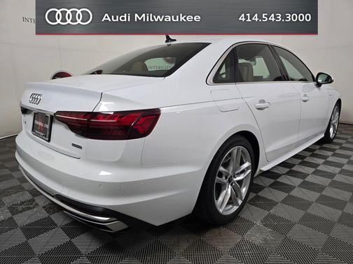 Glacier White Metallic 2023 Audi A4 45 S line Premium Plus