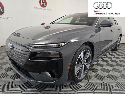 Magnet Gray 2025 Audi A6 e-tron Premium Plus