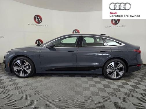 Magnet Gray 2025 Audi A6 e-tron Premium Plus