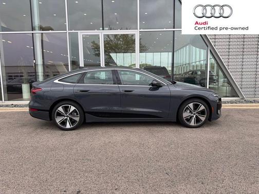 Magnet Gray 2025 Audi A6 e-tron Premium Plus