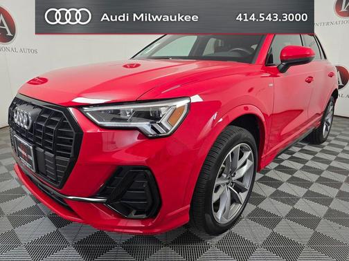 Tango Red Metallic 2023 Audi Q3 45 S line Premium Plus