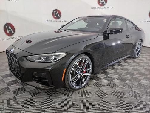Black Sapphire Metallic 2021 BMW M440 i xDrive