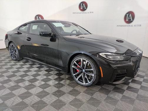 Black Sapphire Metallic 2021 BMW M440 i xDrive