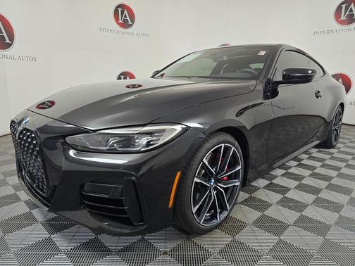 Black Sapphire Metallic 2021 BMW M440 i xDrive