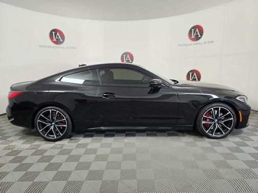 Black Sapphire Metallic 2021 BMW M440 i xDrive