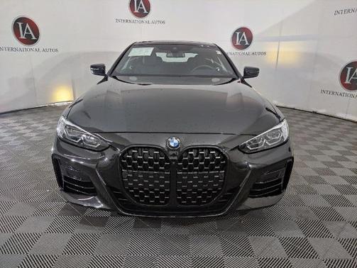 Black Sapphire Metallic 2021 BMW M440 i xDrive