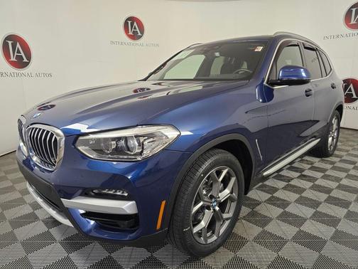 Phytonic Blue Metallic 2021 BMW X3 xDrive30i