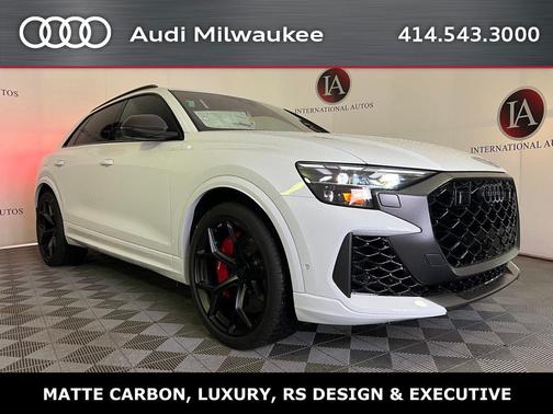 White 2026 Audi RS Q8 4.0T