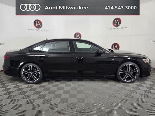 mythos black metallic 2026 Audi A8 55 TFSI quattro Tiptronic
