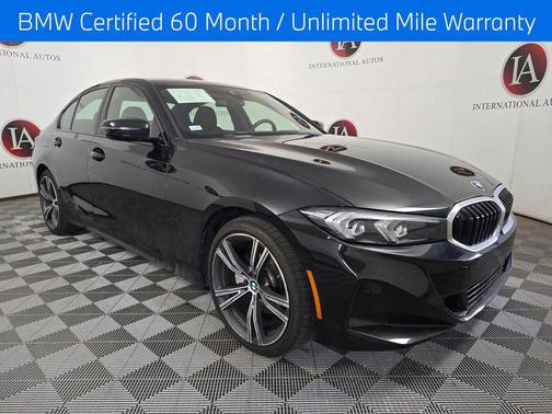 Black Sapphire Metallic 2023 BMW 330 xDrive
