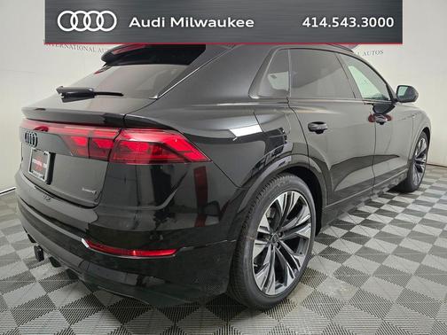 Mythos Black Metallic 2026 Audi Q8 55 Prestige