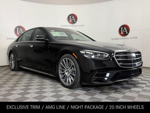 Black 2026 Mercedes-Benz S-Class 4MATIC
