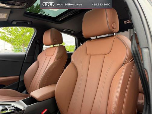 Glacier White Metallic 2023 Audi A4 45 S line Premium Plus
