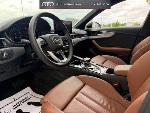 Glacier White Metallic 2023 Audi A4 45 S line Premium Plus