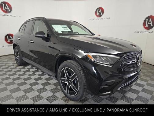 Black 2026 Mercedes-Benz GLC 300 4MATIC