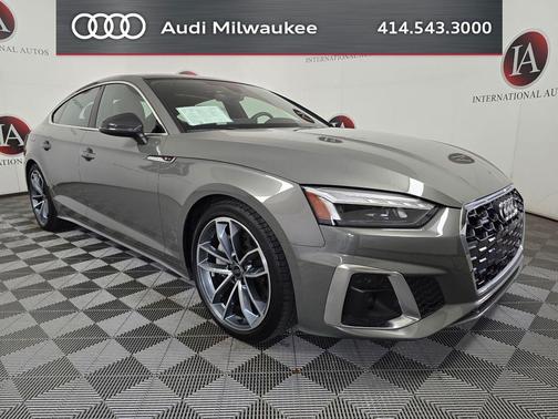 Chronos Gray Metallic 2023 Audi A5 Sportback 45 S Line Premium