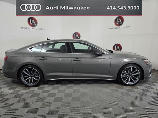 Chronos Gray Metallic 2023 Audi A5 Sportback 45 S Line Premium