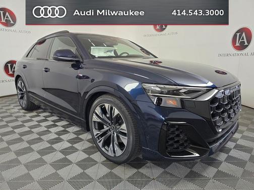 Waitomo Blue Metallic 2026 Audi Q8 55 Prestige