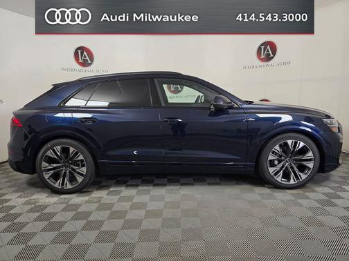 Waitomo Blue Metallic 2026 Audi Q8 55 Prestige