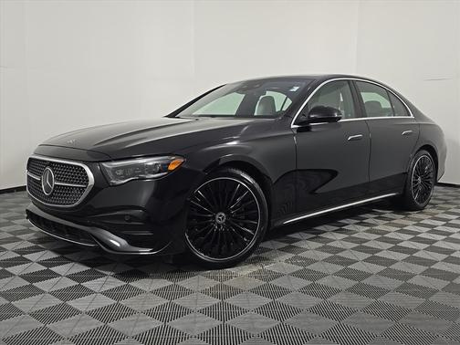 Black 2026 Mercedes-Benz E-Class 4MATIC