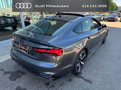 Daytona Gray Pearl Effect 2023 Audi A5 Sportback 45 S Line Premium Plus