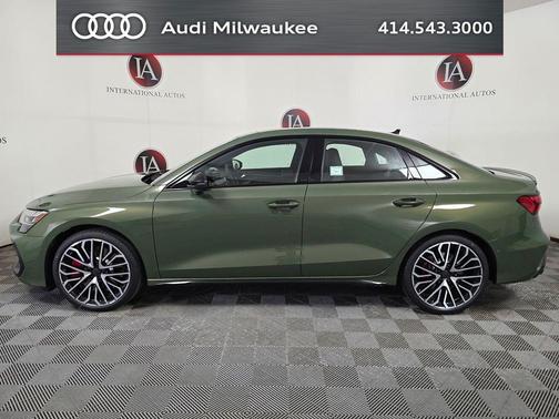 District Green Metallic 2026 Audi S3 TFSI quattro S tronic