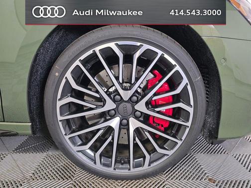 District Green Metallic 2026 Audi S3 TFSI quattro S tronic