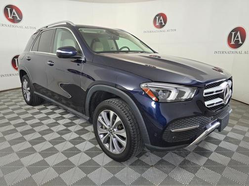 Blue 2021 Mercedes-Benz GLE 350 4MATIC