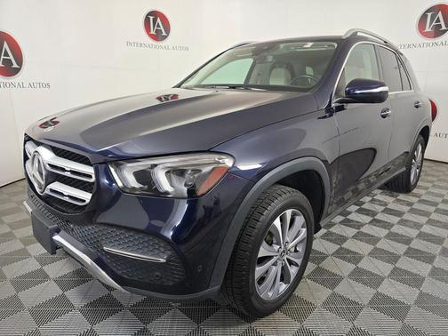 Blue 2021 Mercedes-Benz GLE 350 4MATIC