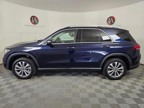 Blue 2021 Mercedes-Benz GLE 350 4MATIC
