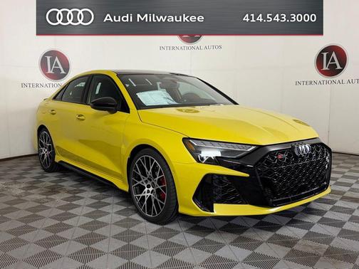 Python Yellow Metallic 2026 Audi RS 3 TFSI quattro S tronic