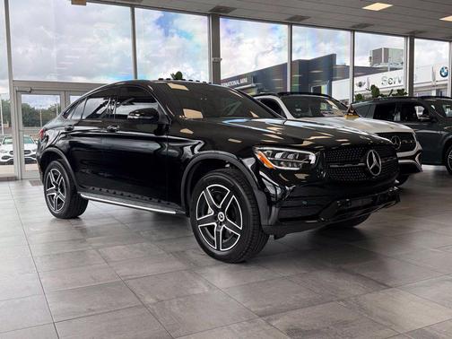Black 2023 Mercedes-Benz GLC 300 4MATIC Coupe
