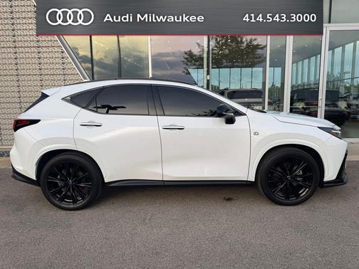 Ultra White 2022 Lexus NX 350 F SPORT Handling