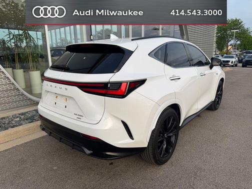 Ultra White 2022 Lexus NX 350 F SPORT Handling