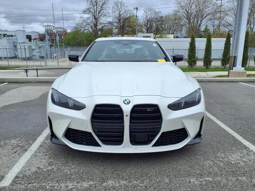 Frozen Brilliant White Metallic 2026 BMW M4 Competition xDrive