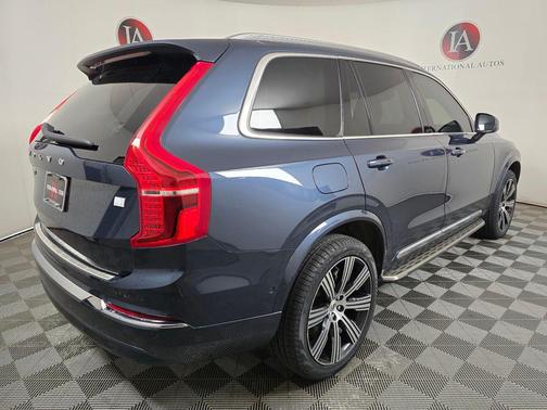 Denim Blue Metallic 2024 Volvo XC90 Recharge Plug-In Hybrid T8 Ultimate Bright Theme 7-Seater
